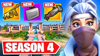 FORTNITE SEASON 4! (New Vaults, Mythics, Map) by FirestormsYT 40 views 9 months ago 6 minutes, 51 seconds