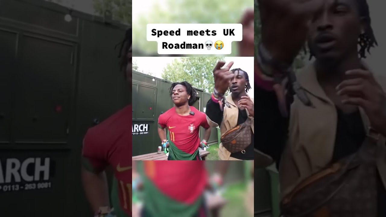  IShowSpeed MEETS UK ROADMAN A12funny Ishowspeed Gangmembergideon