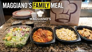 The Family Meal from Maggiano's Little Italy Restaurant Review