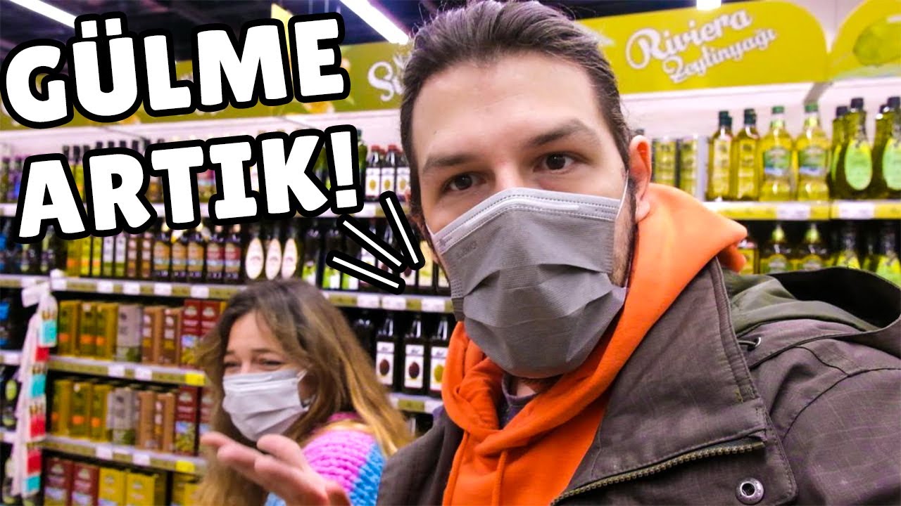 Dev Market Alışverişi ! Kendimizi Kaybettik