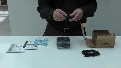 Unboxing Zebra’s ZQ300-Series Mobile Printer