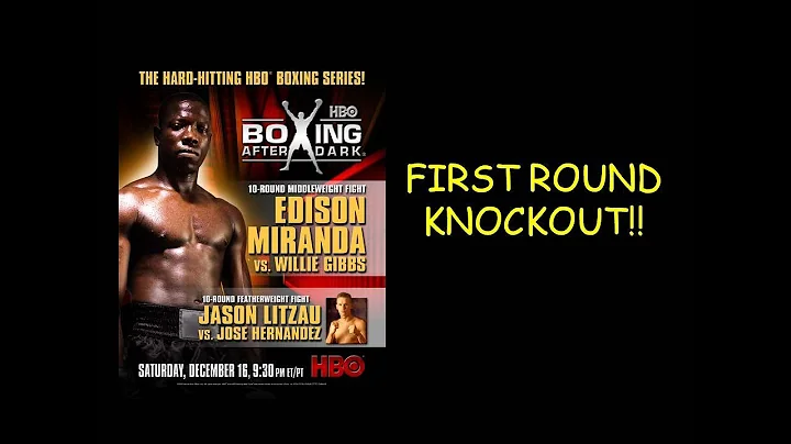 Full Fight Edison Miranda vs Willie Gibbs 12-16-06