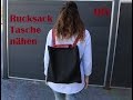 DIY: Rucksack-Tasche nähen, 2in1 / EasyPeasy / Rucksack und Umhängetasche