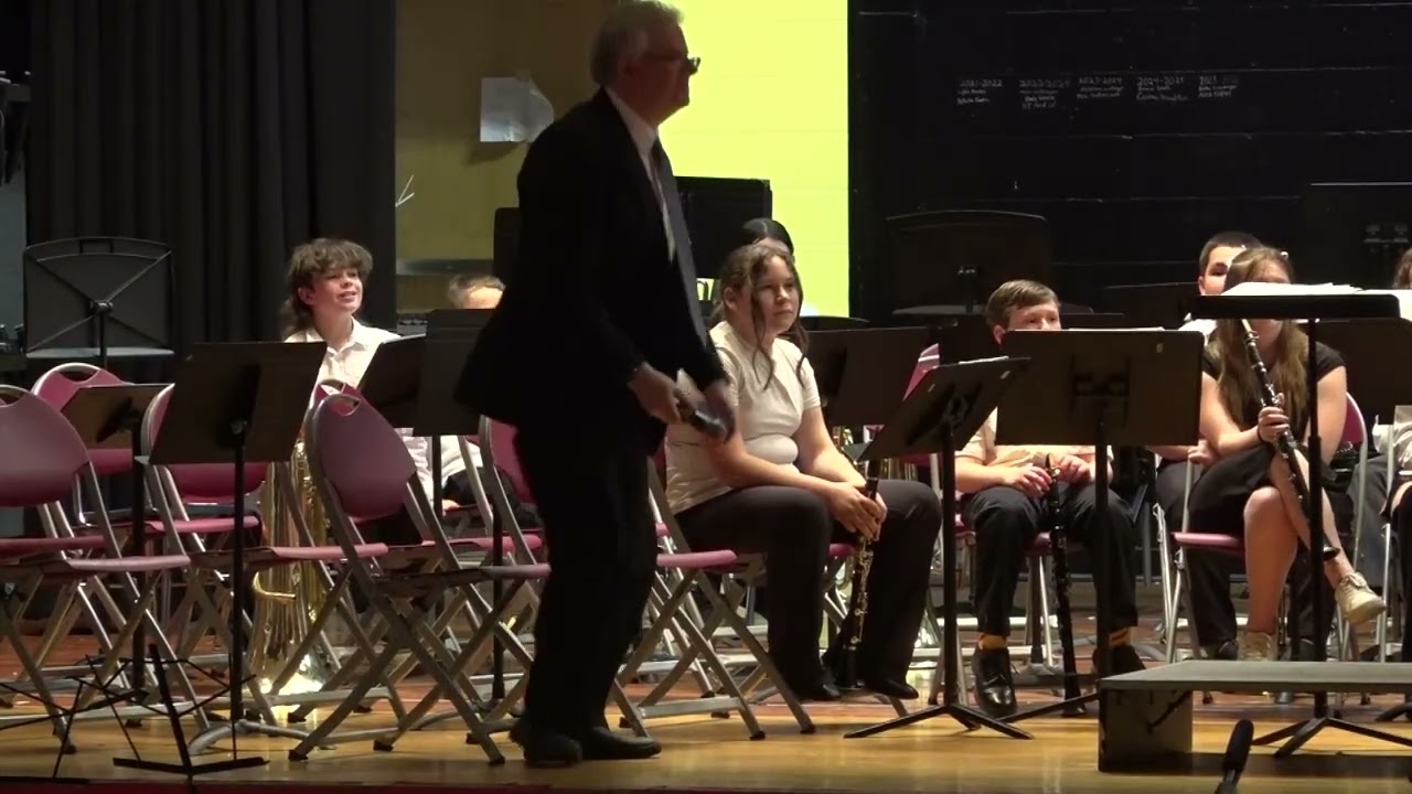 Spring 2026 5th-8th Grade Band Concert featuring the Ryan School