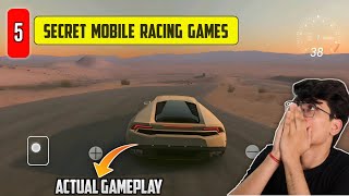 TOP 5 Hidden Mobile Racing Games Like Forza Horizon 5 🔥