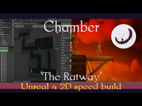 Chamber 2D level building in Unreal 4