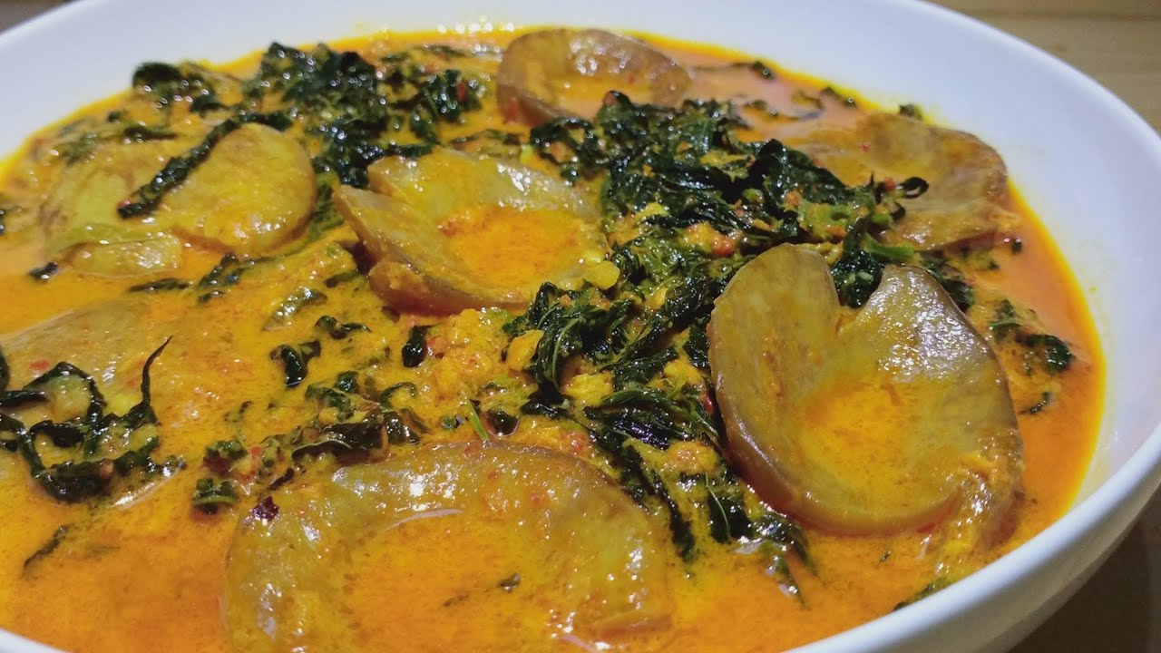 Resep Gulai jengkol daun singkong khas padang Resep Gulai jengkol daun singkong khas padang