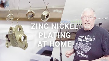 Zinc Nickel Plating Kit With Yellow Passivate | How To Plate Metal Parts & Restore Old Fasteners