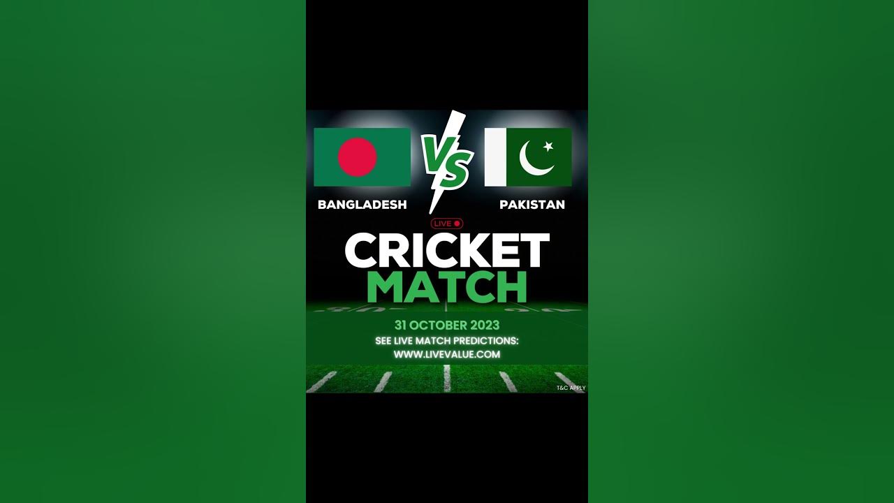 Bangladesh vs Pakistan Prediction Cricket World Cup 2023 YouTube