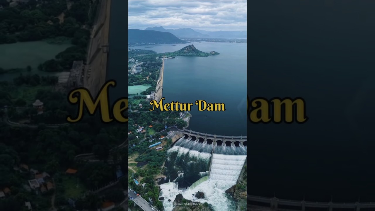 Mettur Dam #kaveririver #mettur #salem #metturdam #tamilnadu #tamilnadutourism #shorts #viralshorts