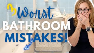 THE 3 WORST BATHROOM MISTAKES EVERYONE MAKES! #homedecor #homedesign #interiordesign screenshot 2