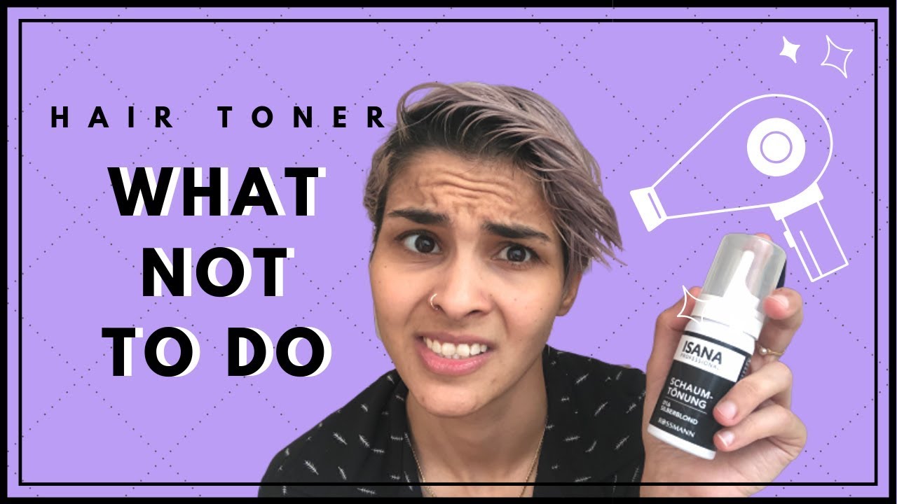 Choosing the WRONG Hair Color??? Gray Foam Toner by Isana Product