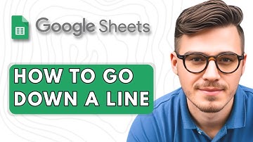 How To Go Down a Line in Google Sheets [2025 Guide]