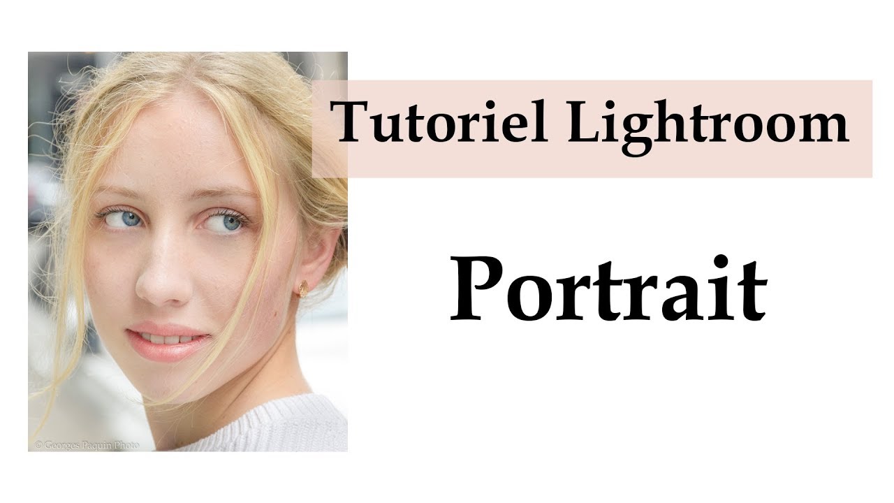 Tutoriel portrait YouTube