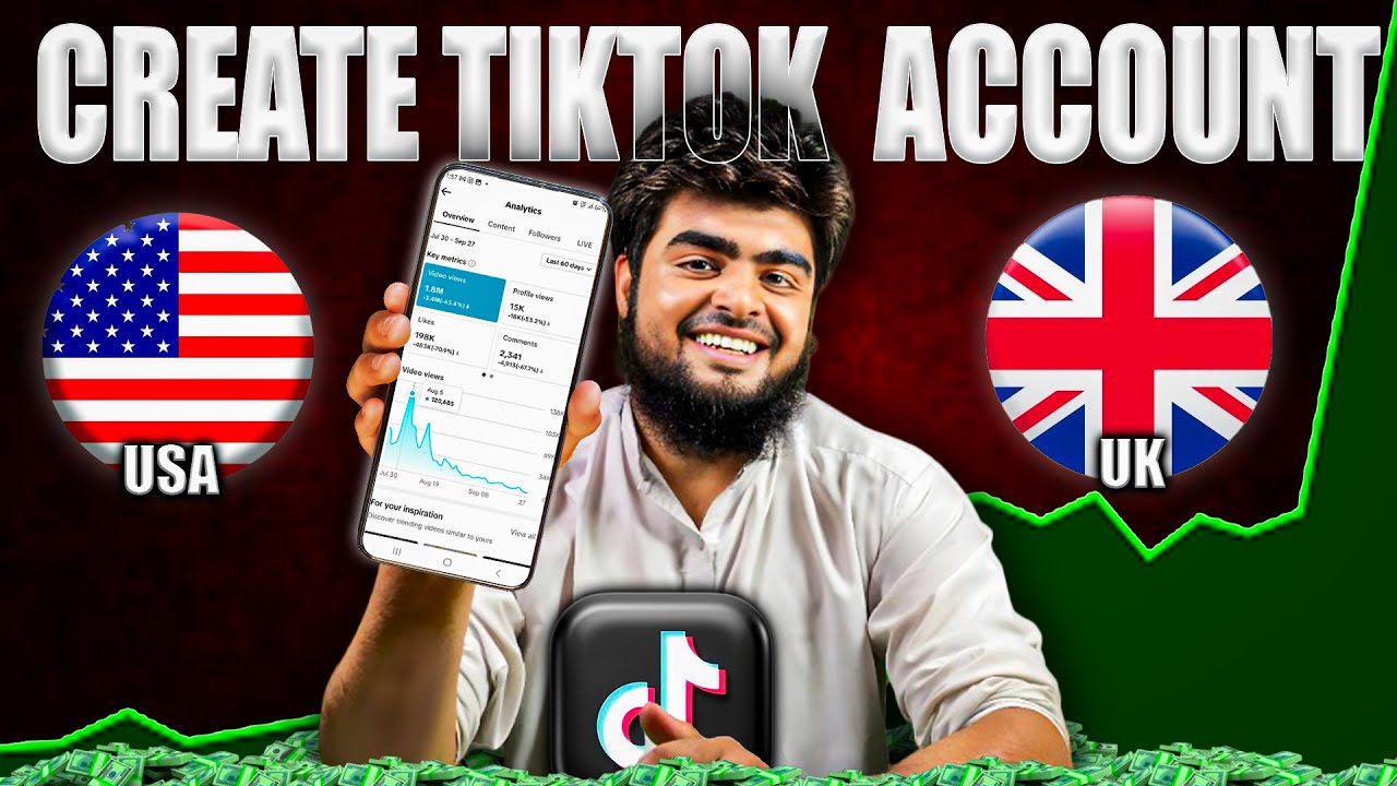 How to Create TikTok UK & USA Account in Pakistan (Step-by-Step 2025)