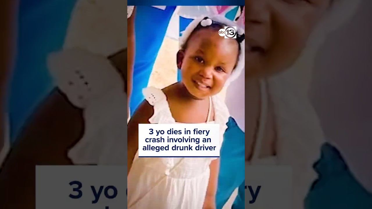 3 yo dies in fiery crash involving an alleged drunk driver