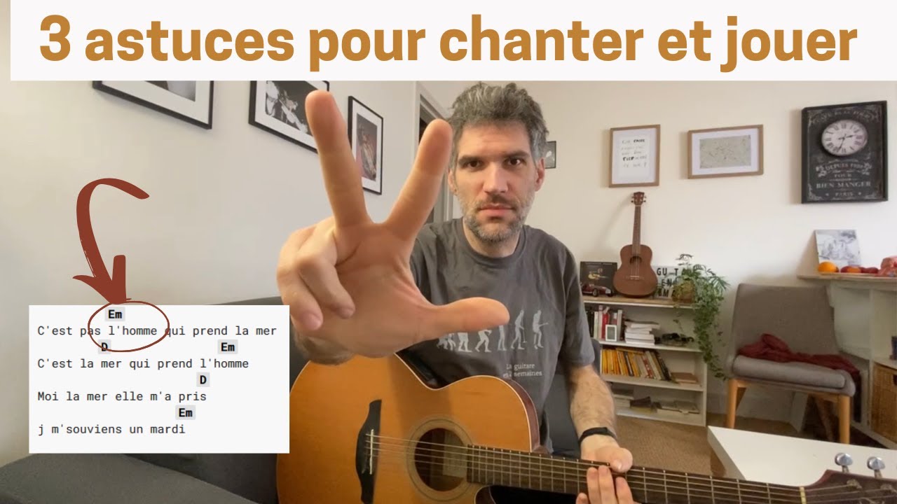 3 astuces pour chanter et jouer