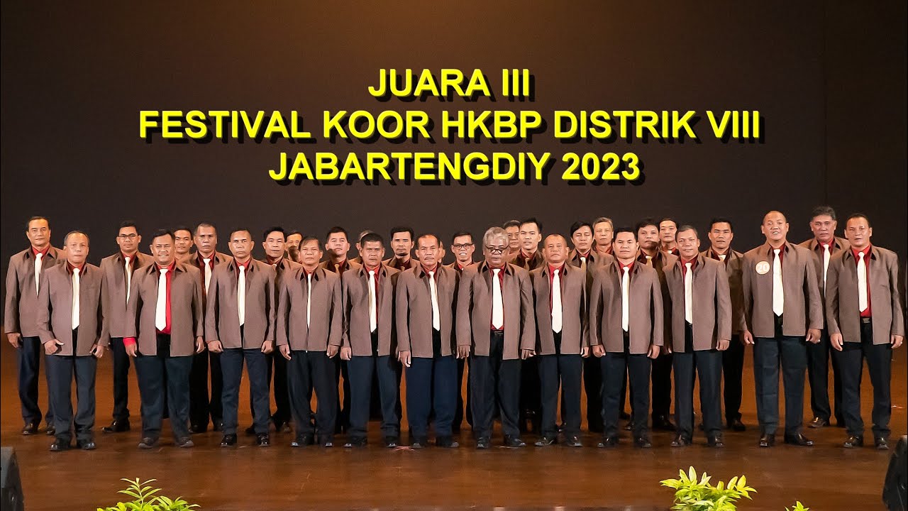JUARA III FESTIVAL KOOR DISTRIK XVIII JABARTENGDIY - HKBP Purwakarta