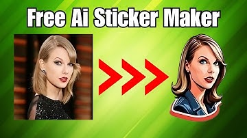 Create Your Own Custom Sticker for FREE using AI!