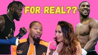 SHAWN PORTER BRUTALLY HONEST ON JOSHUA VS WILDER! SPENCE VS CRAWFORD! DE LA HOYA - ELLERBE DRAMA!