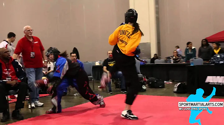 Verona Soliman vs Carolyn Langston - Women's Sparr...