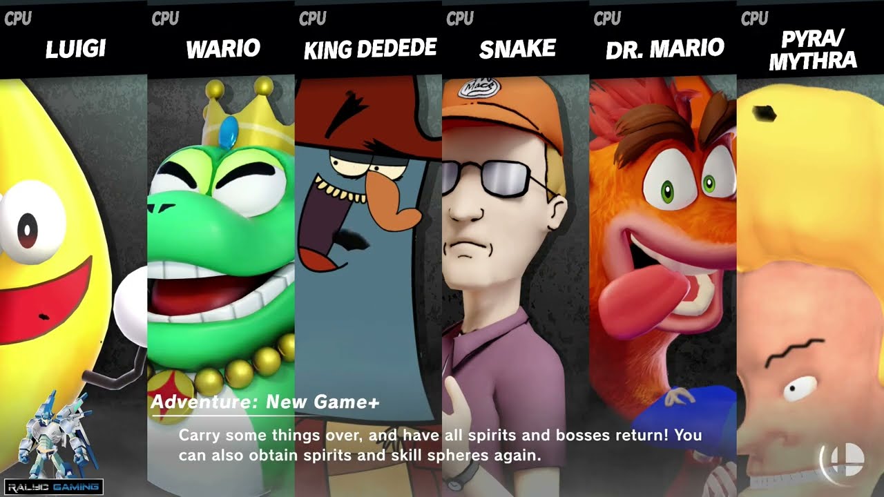 Dancing Banana vs Wart vs Captain K'nuckles vs Dale vs Crash vs Beavis & Butt-Head