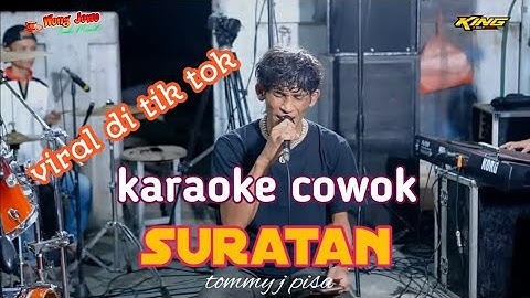 karaoke suratan - tommy j pisa versi koplo ( wong jowo )