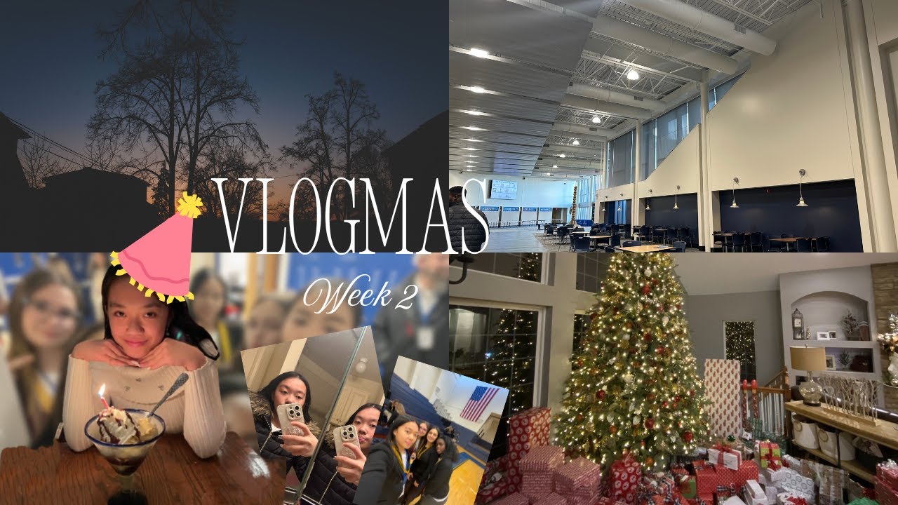 🎄VLOGMAS week 2 | birthday, school, day in my life, DECA competition 🏆