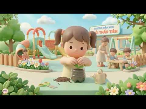 Bài Thơ Mầm Non: Bé Tái Chế ♻️ | Dạy Trẻ Bảo Vệ Môi Trường | Lớp 4B4