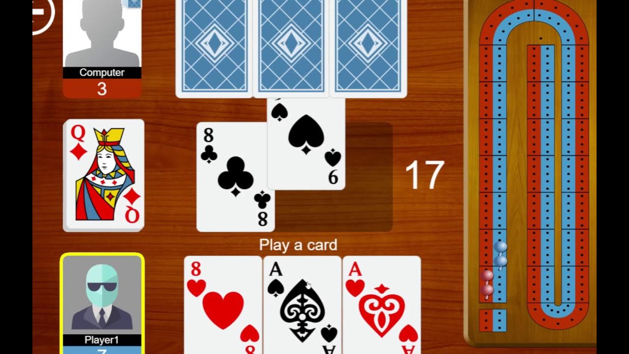Cribbage 1.0.0 Game play YouTube
