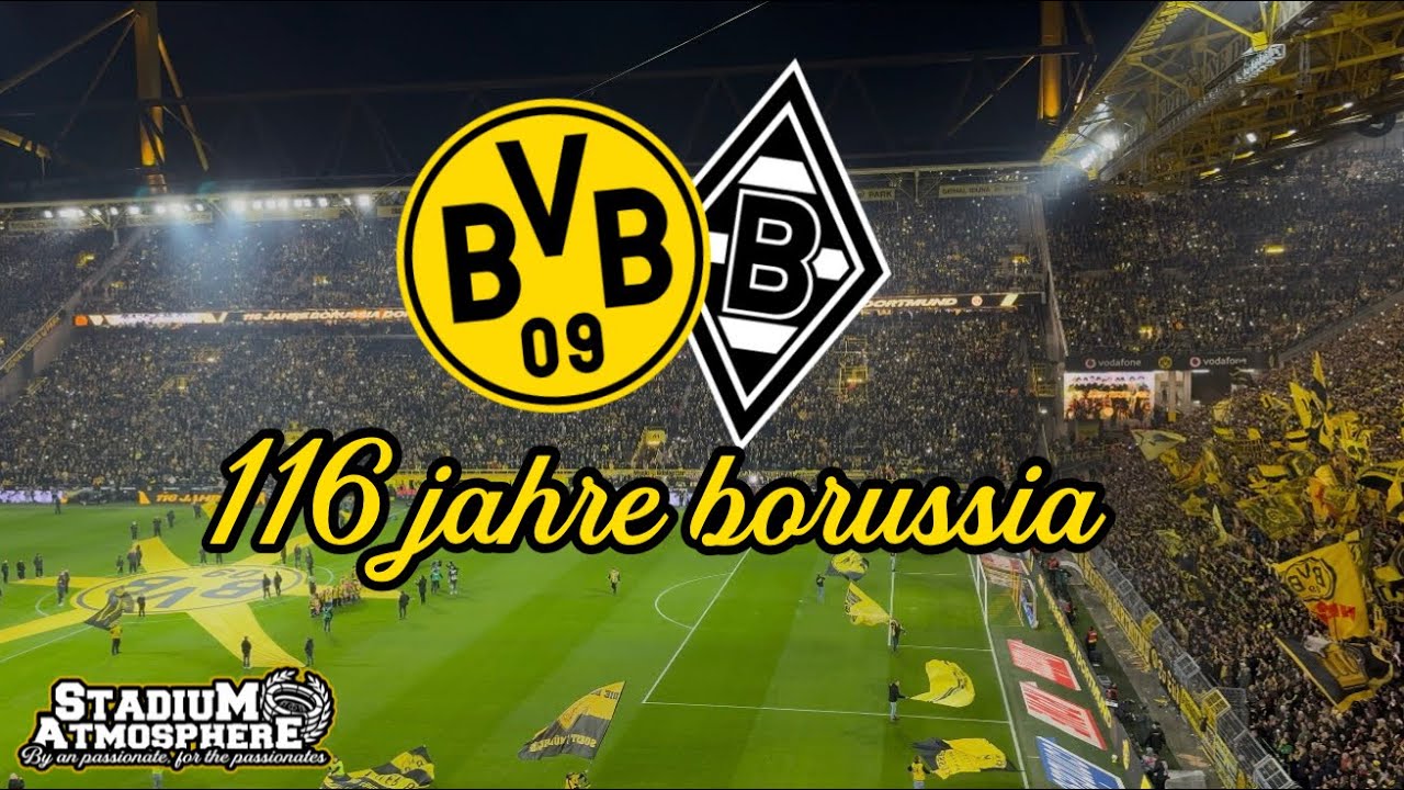 StadionVlog | Große Stimmung im Westfalenstadion zum 116-jahre von Borussia Dortmund