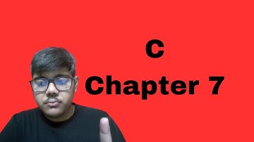 📘 Chapter 7 – Array in C Programming