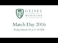 Geisel School of Medicine Match Day 2016