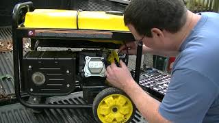 How I Replace A Carburetor On The Champion Generator Model #100575