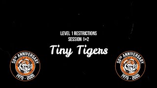 Tiny Tigers, session ideas for Level 1 restriction