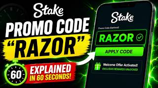 Stake Promo Code "RAZOR" Explained in 60 Seconds