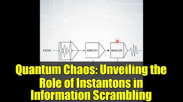 Quantum Chaos: Unveiling the Role of Instantons in Information Scrambling