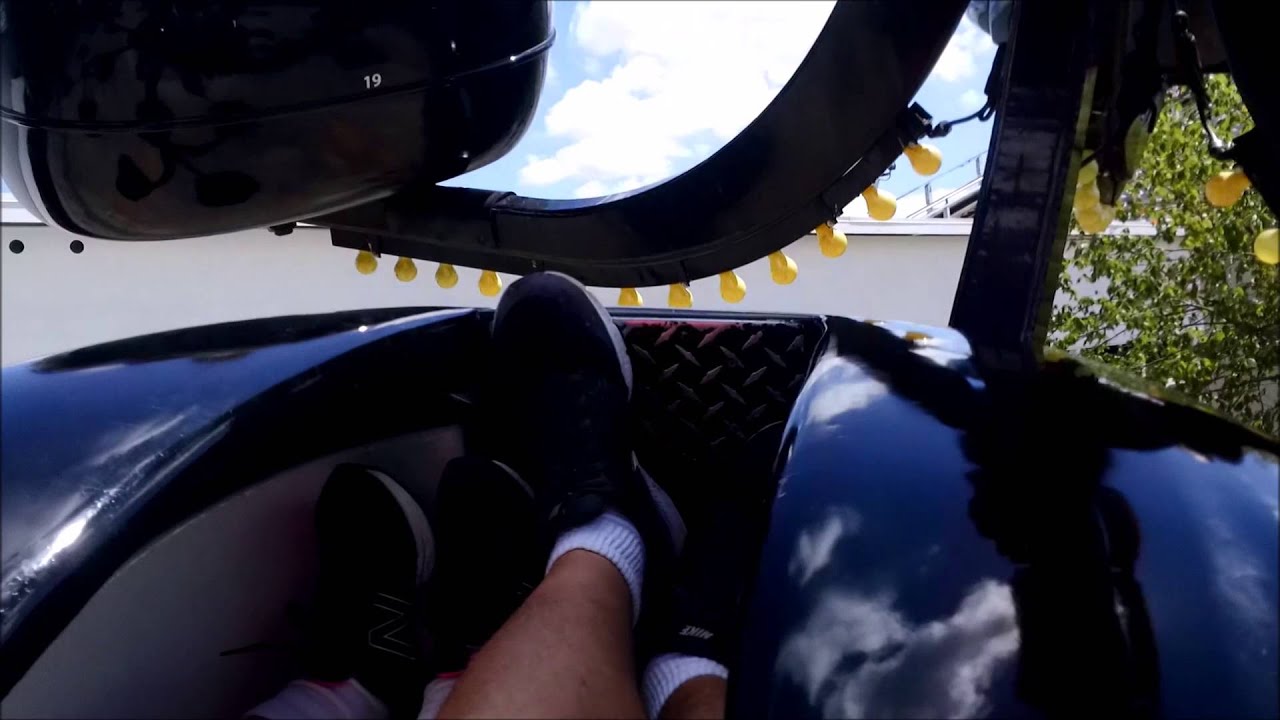 Kings Island: Monster / On Ride POV / August 20, 2015