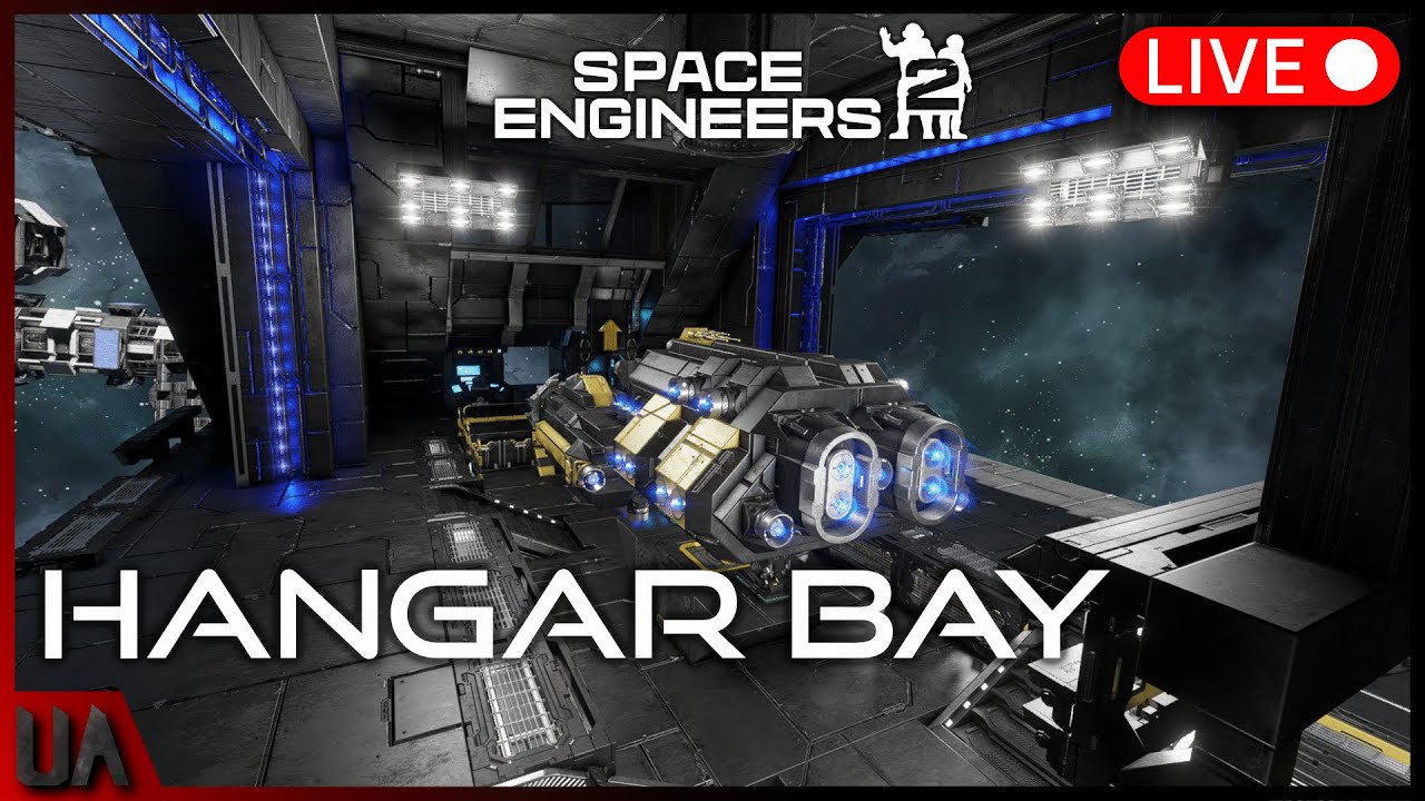 Continuing with the Hangar Module! 🔴 | Space Engineers 2 - YouTube