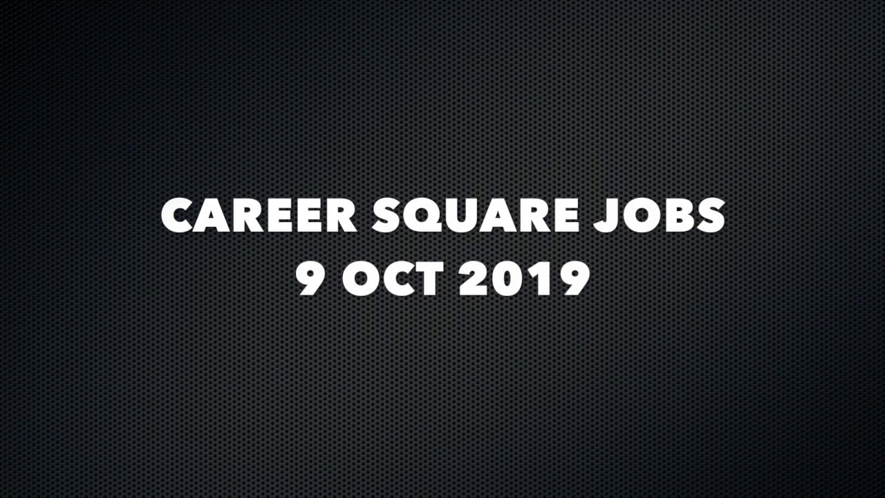 Top 5 Jobs for Freshers & Experienced Graduates | 9 October 2019