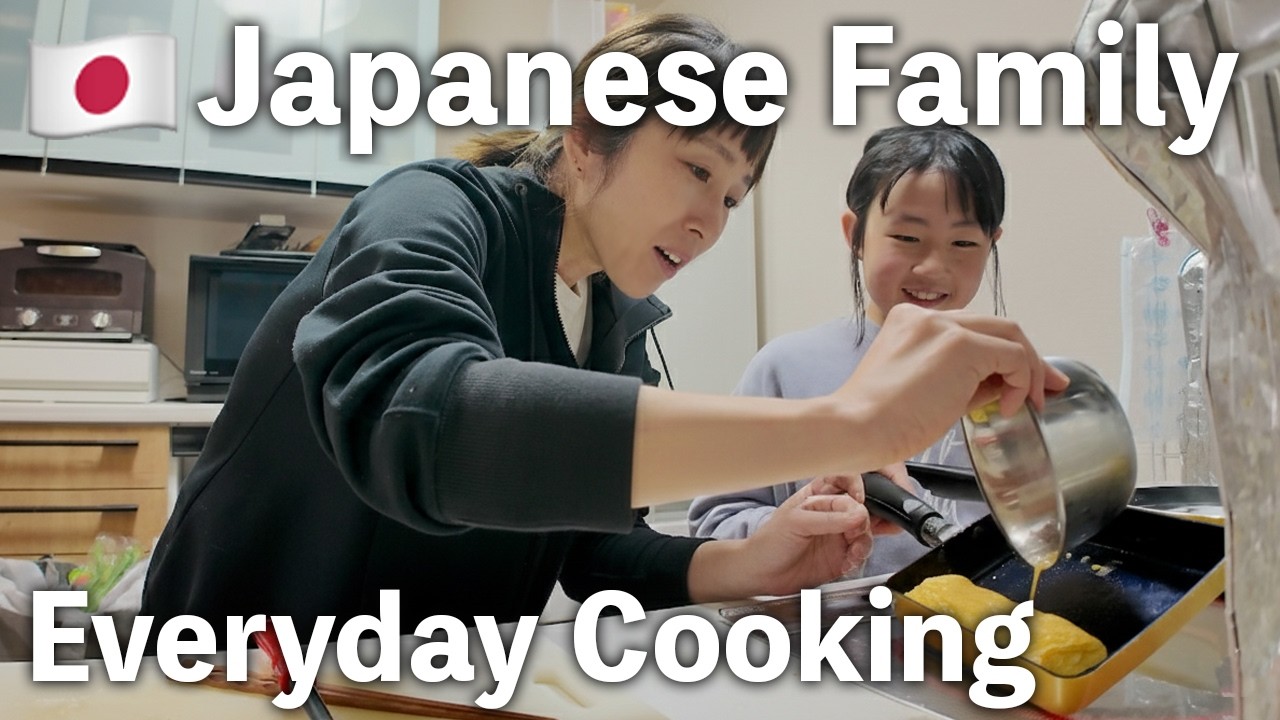 A Cozy Night Cooking with My Daughter in Japan