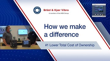 Brüel & Kjær Vibro - Lower Total Cost of Ownership