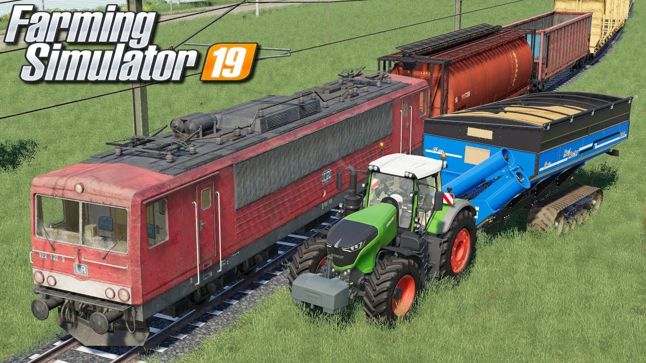 Sprzedaż zboża pociągiem - Farming Simulator 19 | 