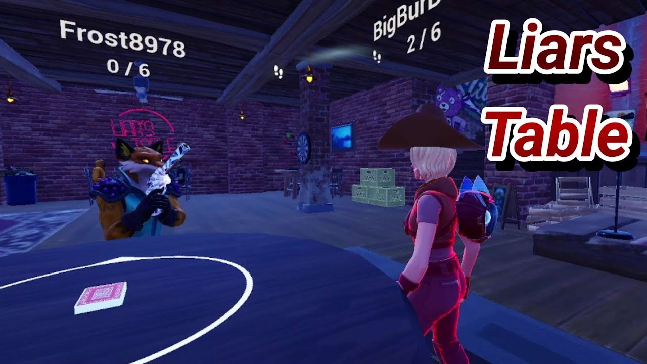 We Have Liars Bar At Home