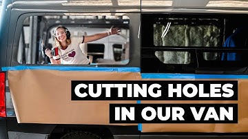 (EP. 7) Installing Flarespaces in Our Sprinter Van // Van Build Series