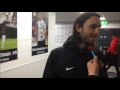 Johnjoe otoole enjoyed some post match banter with ricky holmes in his interview