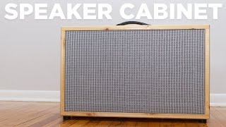 D.I.Y. Guitar Speaker Cabinet Build