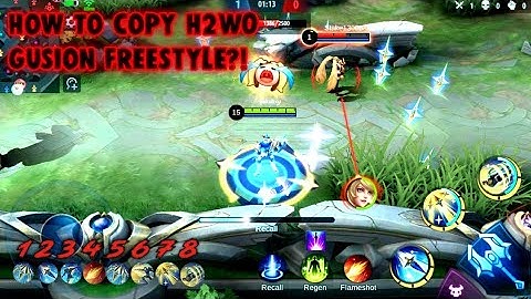 How To Copy H2WO Gusion Freestyle Tutorial By : YaKuLT OFFICIAL