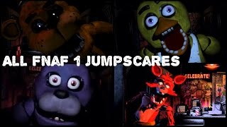 Every FNaF 1 Jumpscare Resimi