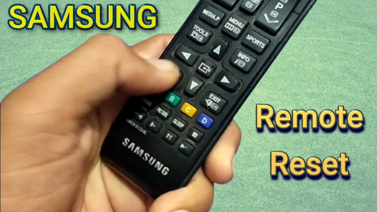 How To Fix a Samsung Remote Control That's Not Working 